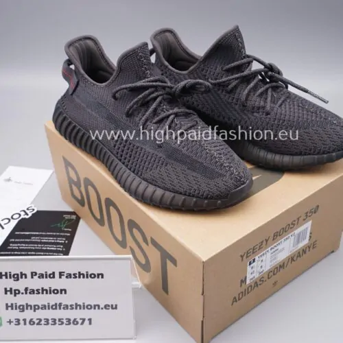 Yeezy Boost 350 V2 Black (Non-Reflective)