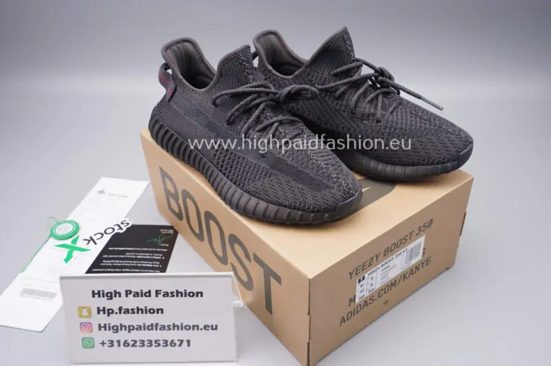 Yeezy Boost 350 V2 Black (Non-Reflective)