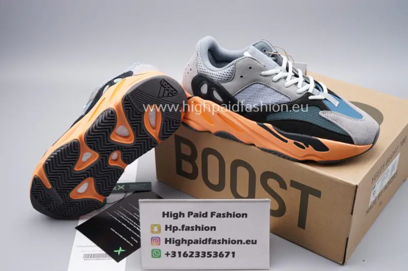 Yeezy Boost 700 Wash Orange - Image 3