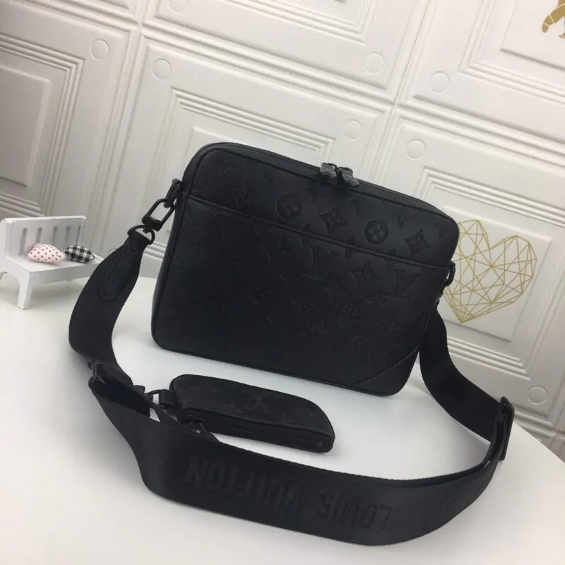 Louis Vuitton Duo Messenger Bag Black - Image 3