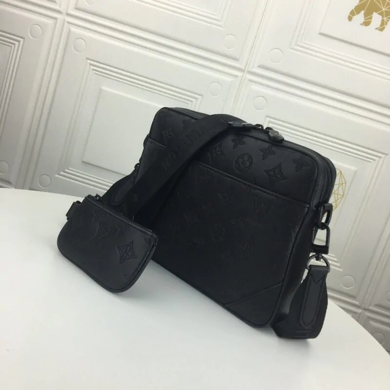 Louis Vuitton Duo Messenger Bag Black - Image 6