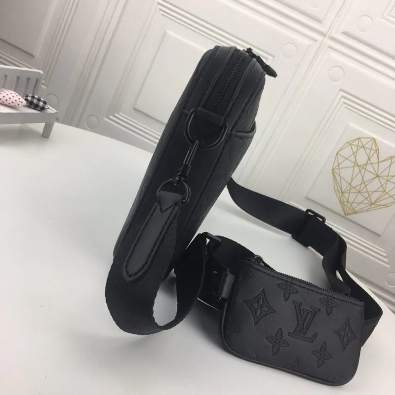 Louis Vuitton Duo Messenger Bag Black - Image 7