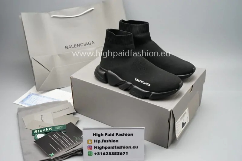 Balenciaga Speed Trainers Black