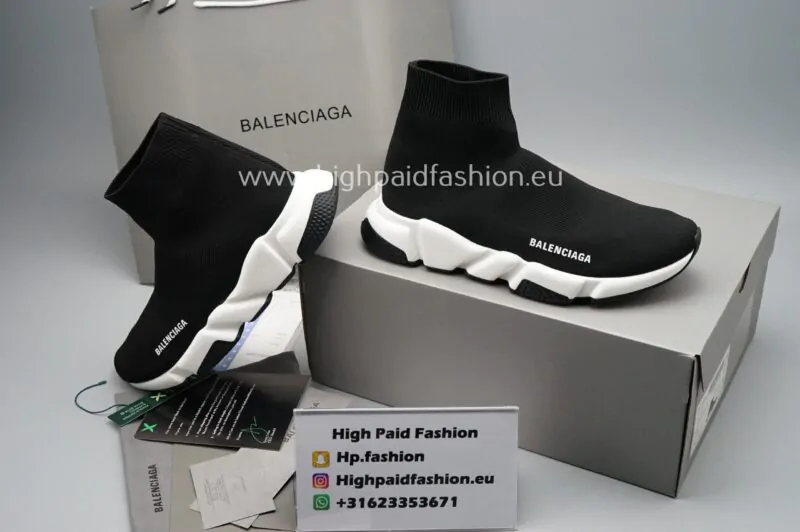 Balenciaga Speed Trainers White - Image 2