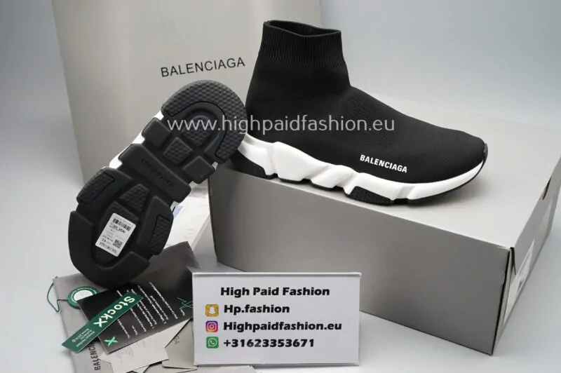 Balenciaga Speed Trainers White - Image 3