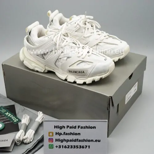 Balenciaga Track Runners White