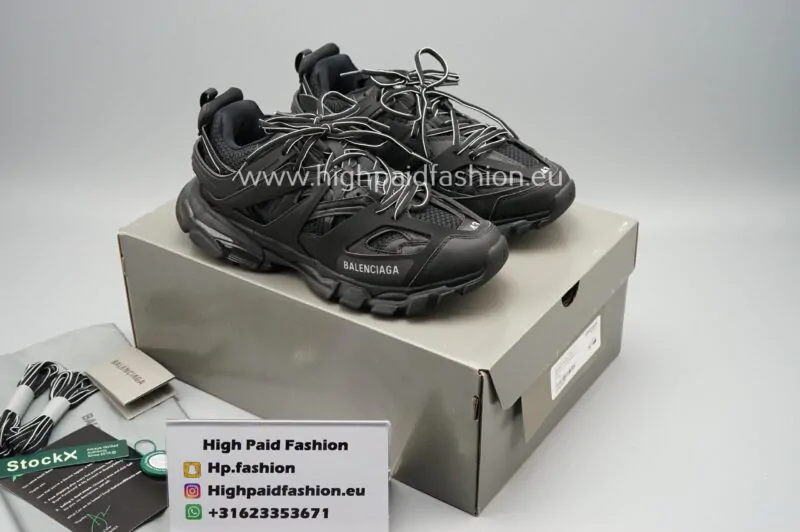 Balenciaga Track Runners Black