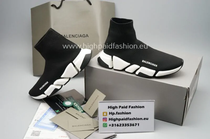 Balenciaga Speed Trainers White 2.0 - Image 2