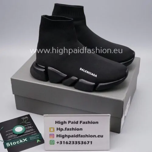 Balenciaga Speed Trainers Black 2.0