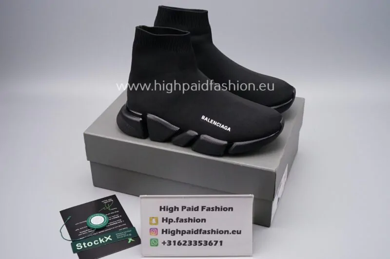 Balenciaga Speed Trainers Black 2.0