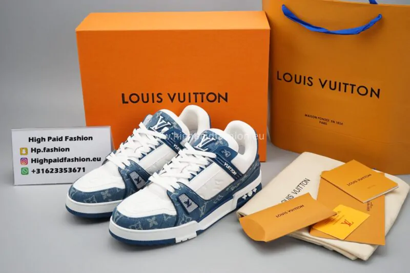 LV Trainers Blue - Image 4