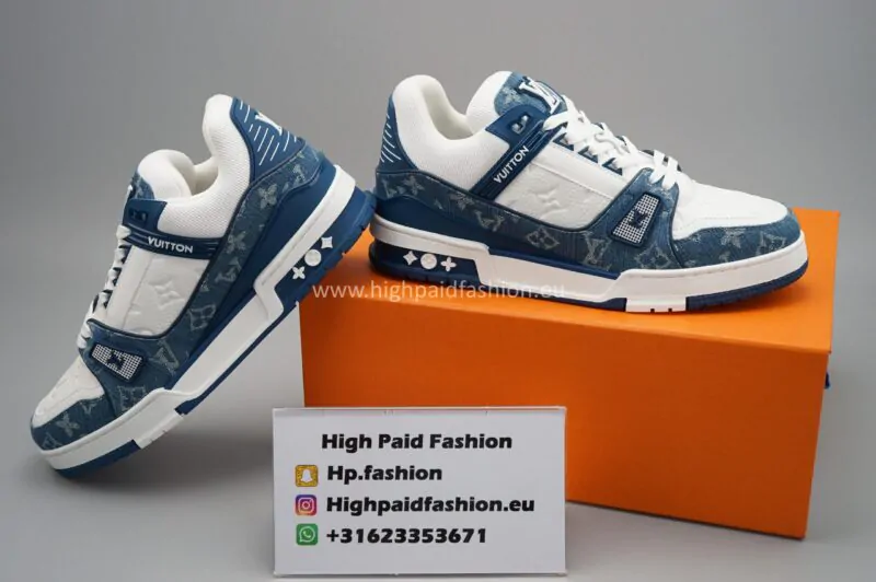 LV Trainers Blue - Image 2