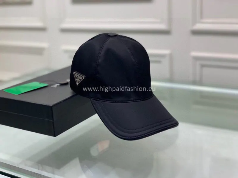 Prada Cap Black - Image 3