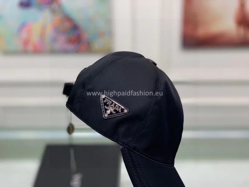 Prada Cap Black - Image 4