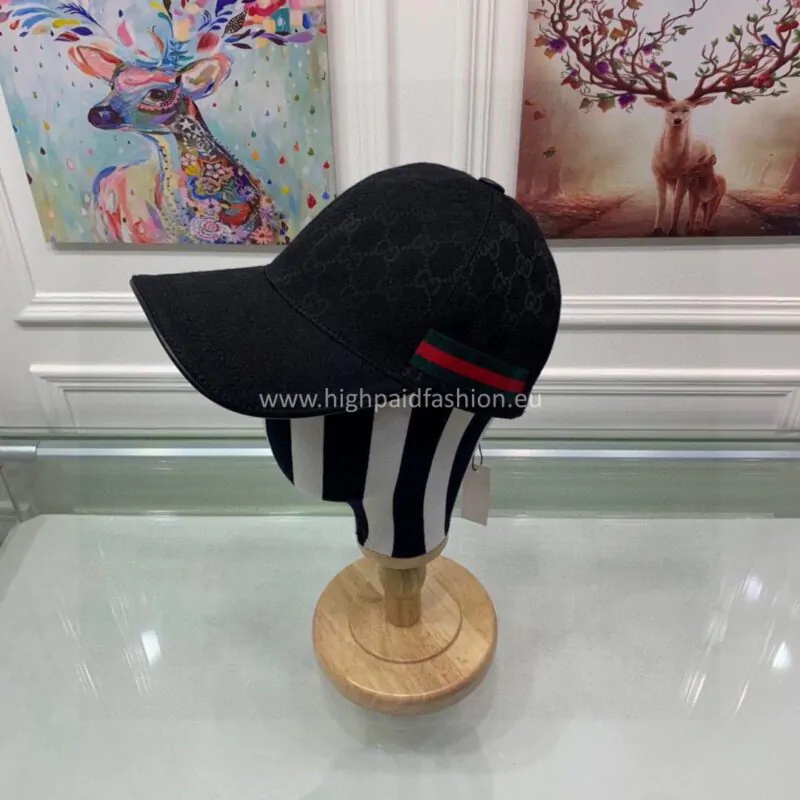 Gucci Cap Classic Black - Image 2