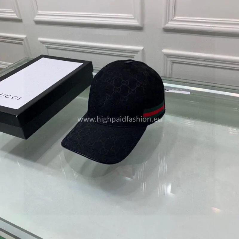 Gucci Cap Classic Black - Image 5