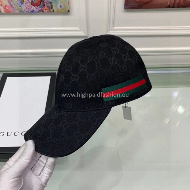 Gucci Cap Classic Black - Image 4