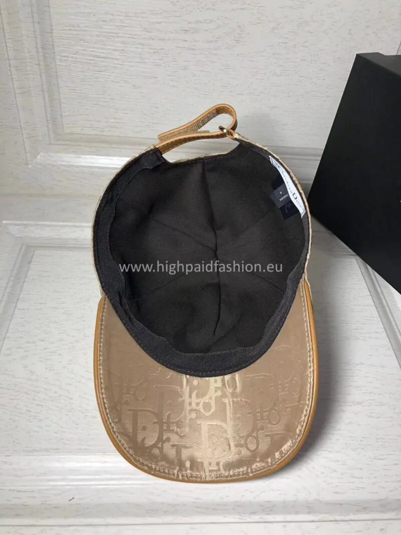 Dior Cap Brown - Image 3