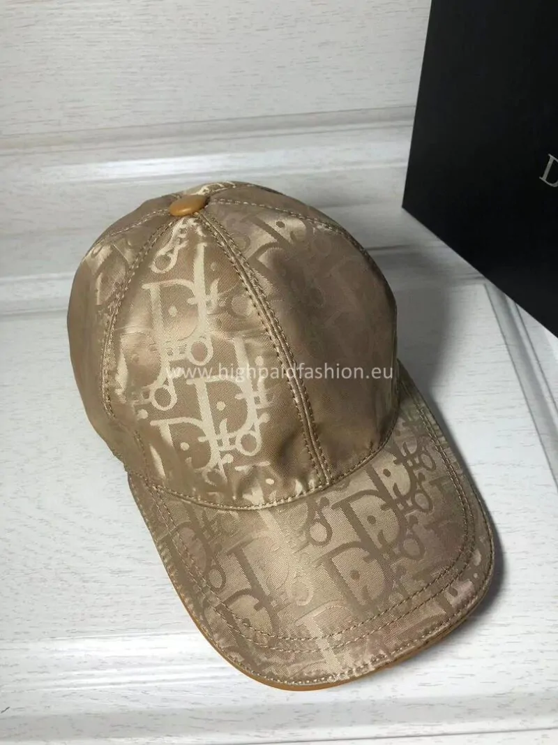 Dior Cap Brown - Image 4