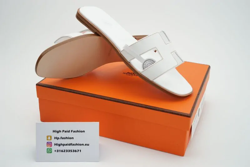 Hermes Dames White - Image 4