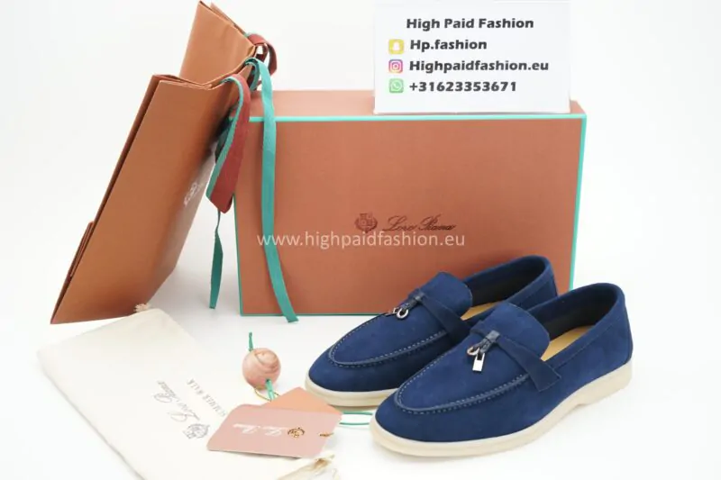 Loro Piana Summer Walk Navy - Image 2