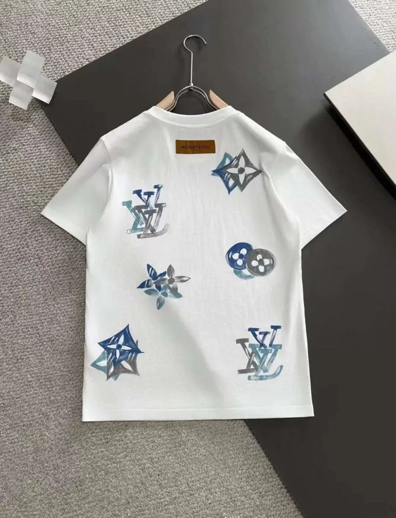 Louis Vuitton Shirt White Paint - Image 8