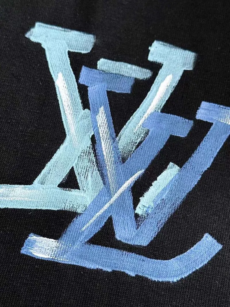 Louis Vuitton Shirt Black Paint - Image 3