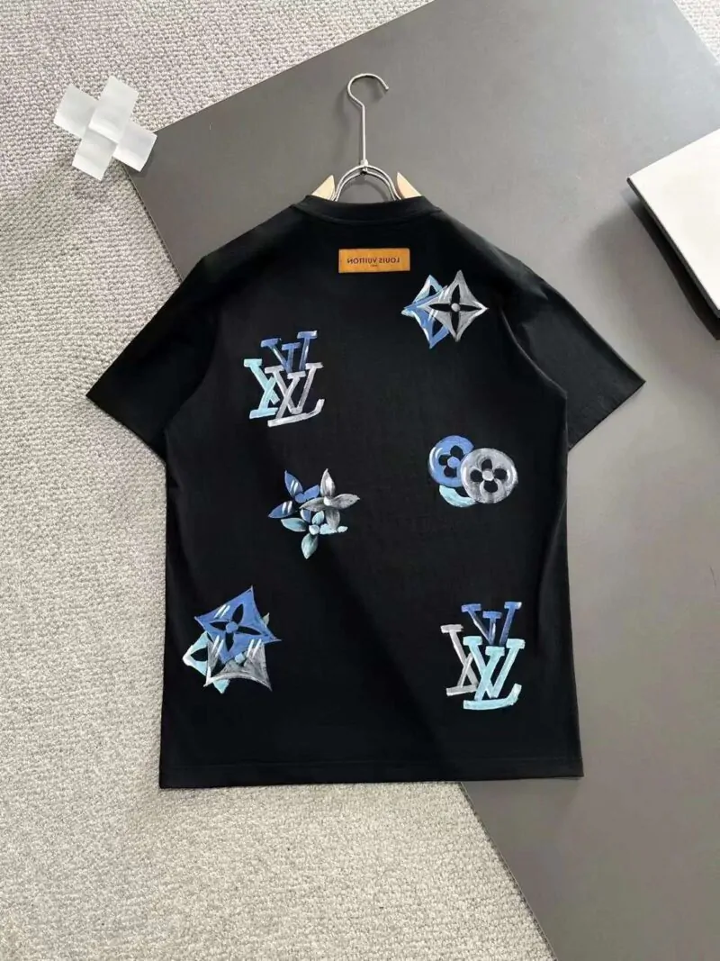 Louis Vuitton Shirt Black Paint - Image 5