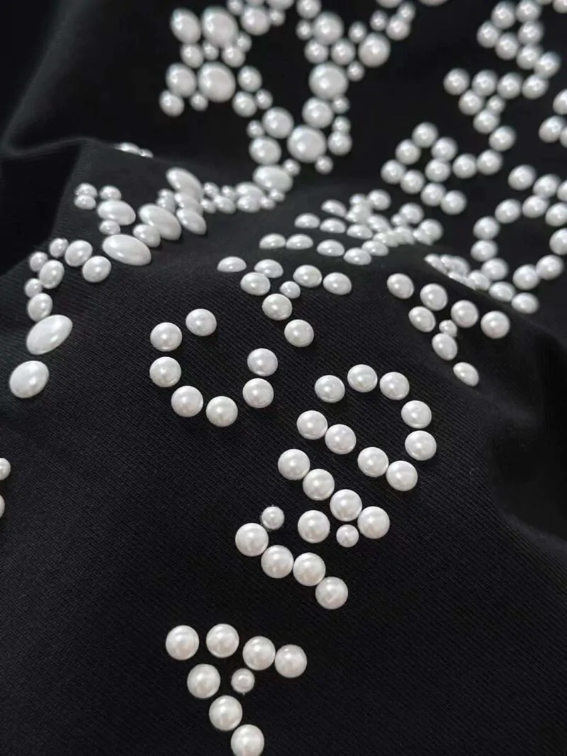 Louis Vuitton Shirt Black Pearls - Image 5