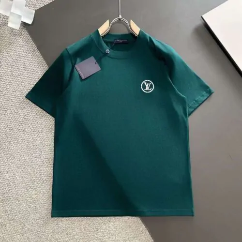 Louis Vuitton Shirt Green Pearls